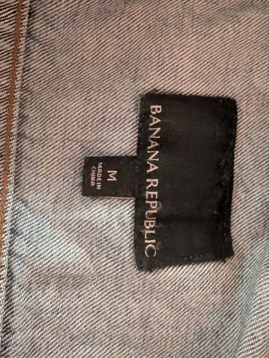 Banana Republic Light Blue Denim Jacket - Picture 2 of 2